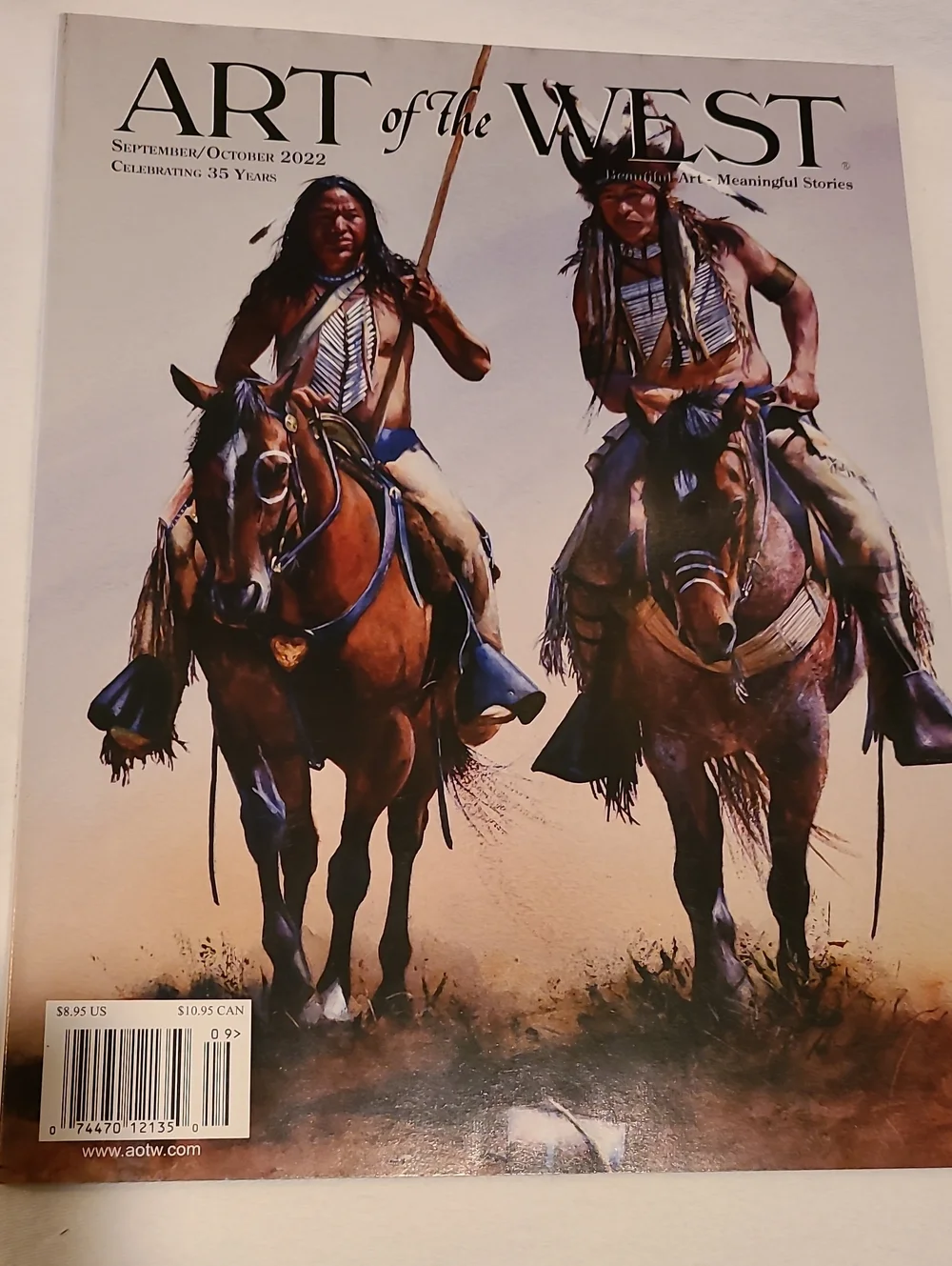 Art Of The West 3 Issues Beautiful Art & Stories Magazine Nov Sept 2022 Jan 2023